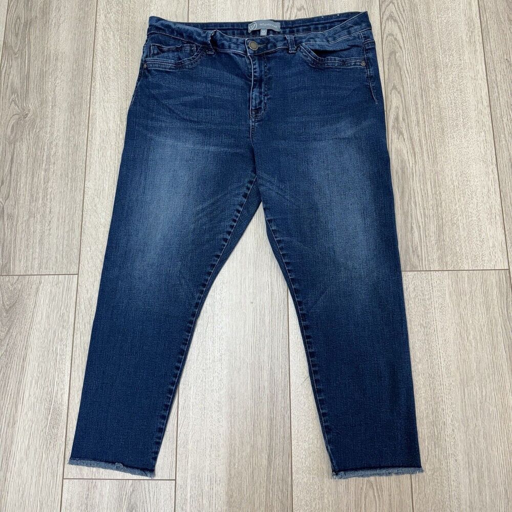 Wit & Wisdom Jeans Womens Size 16 Ab Solution Skinny Ankle Dark Wash